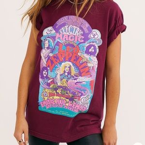 FREE PEOPLE Electric Magic Led Zeppelin Tee